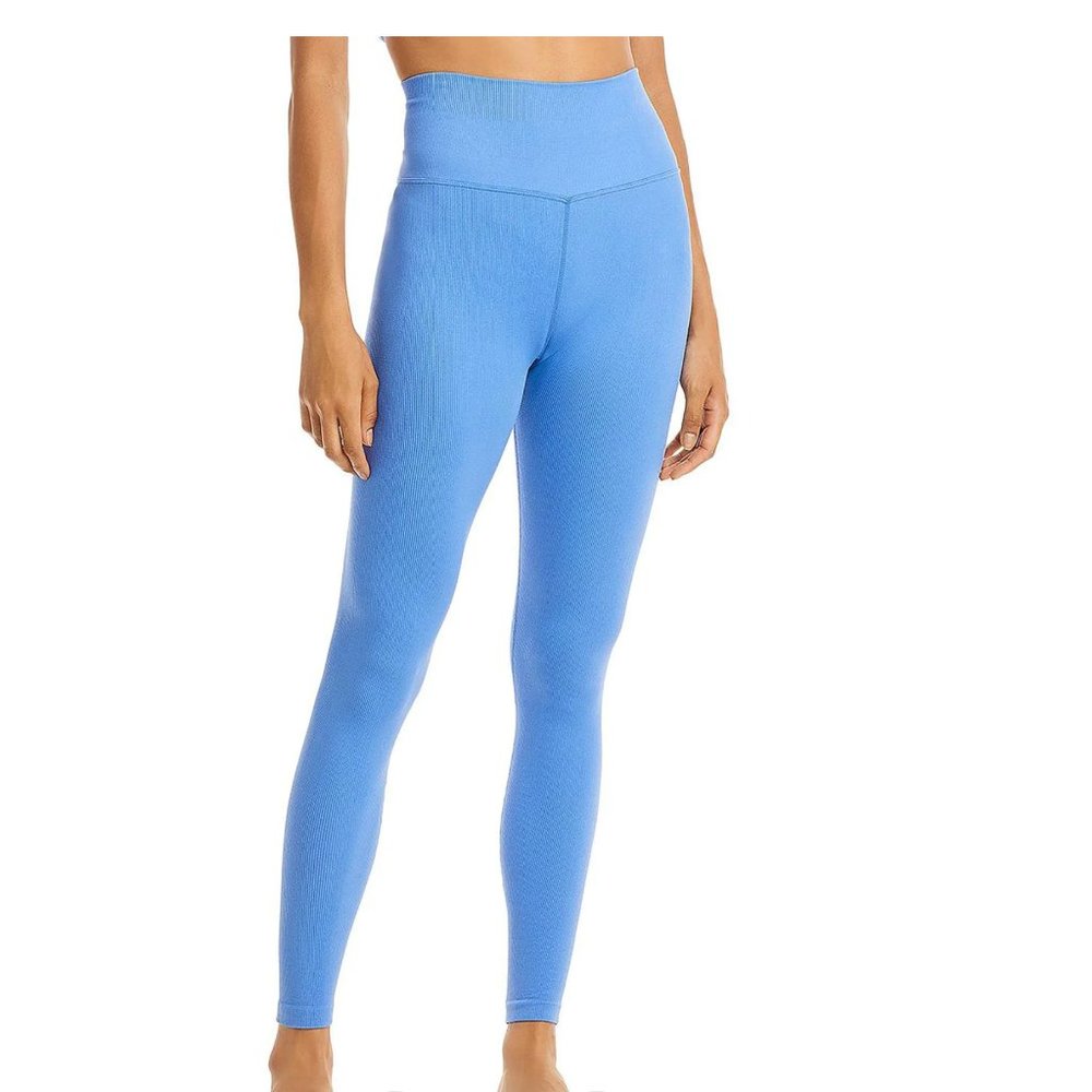 NWT Spiritual Gangster - Blue Love Sculpt Seamless Leggings - M/L
